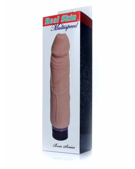 Вібратор - Real Skin Multispeed Flesh, 22 см Вібратор - Real Skin Multispeed Flesh, 22 см