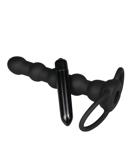 Насадка для подвійного проникнення - Anal Indulgence Collection Vibrating Rock Balled Double Prober Насадка для подвійного проникнення - Anal Indulgence Collection Vibrating Rock Balled Double Prober