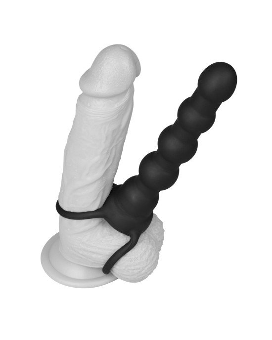 Насадка для подвійного проникнення - Anal Indulgence Collection Vibrating Rock Balled Double Prober Насадка для подвійного проникнення - Anal Indulgence Collection Vibrating Rock Balled Double Prober