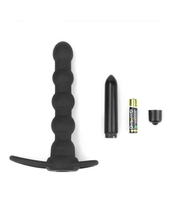 Насадка для подвійного проникнення - Anal Indulgence Collection Vibrating Rock Balled Double Prober Насадка для подвійного проникнення - Anal Indulgence Collection Vibrating Rock Balled Double Prober