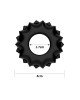 Ерекційне кільце - Power Plus Cockring 1 Black Ерекційне кільце - Power Plus Cockring 1 Black