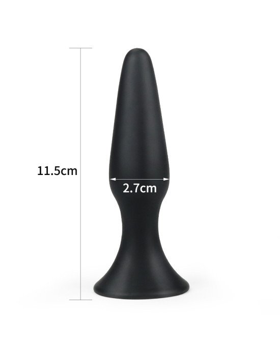 Анальна пробка - Lure Me Butt Plug S Black Анальна пробка - Lure Me Butt Plug S Black