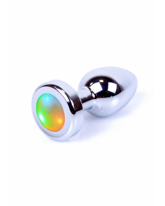 Анальна пробка - Jewellery Silver Plug Disco Flashlight Анальна пробка - Jewellery Silver Plug Disco Flashlight