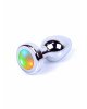 Анальна пробка - Jewellery Silver Plug Disco Flashlight Анальна пробка - Jewellery Silver Plug Disco Flashlight