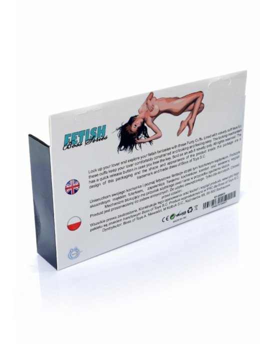 Наручники - Fetish Boss Series Furry Cuffs Black