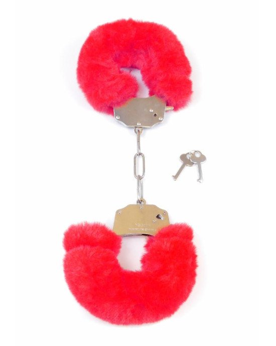 Наручники - Fetish Boss Series Furry Cuffs Red