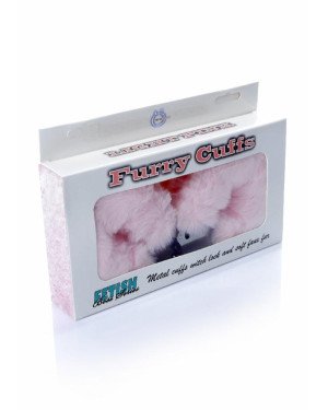 Наручники - Fetish Boss Series Furry Cuffs Light Pink Наручники - Fetish Boss Series Furry Cuffs Light Pink