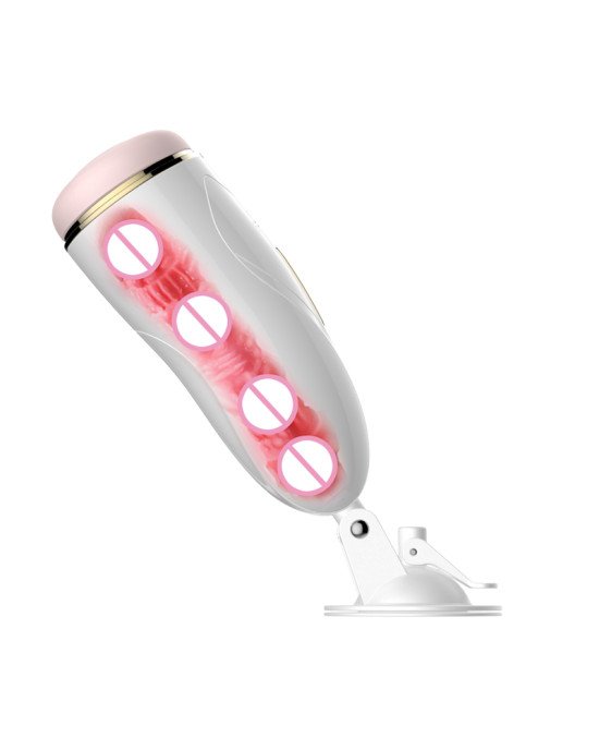 Мастурбатор - FoxShow Vibrating Vagina Masturbation Cup Мастурбатор - FoxShow Vibrating Vagina Masturbation Cup
