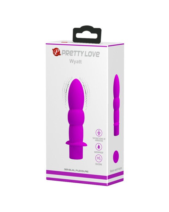 Вібратор - Pretty Love Wyatt Anal Plug Purple