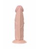Вібратор Toyfa Realstick Nude реалістичний, 7 режимів вібрації, 22 см