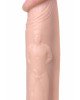 Вібратор Toyfa Realstick Nude реалістичний, 7 режимів вібрації, 22 см