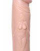 Вібратор Toyfa Realstick Nude реалістичний, 7 режимів вібрації, 22 см