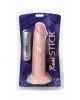 Вібратор Toyfa Realstick Nude реалістичний, 7 режимів вібрації, 22 см