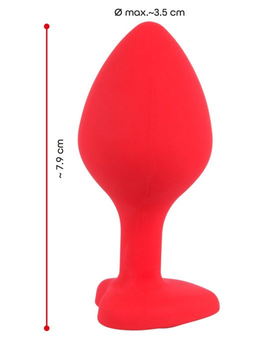 Анальна пробка - Silicone Plug medium