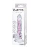 Фалоімітатор - Flexible dildo A-Toys Paret, transparent, 18 cm Фалоімітатор - Flexible dildo A-Toys Paret, transparent, 18 cm