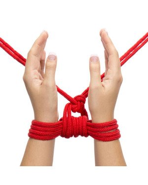 Мотузка - Fetish Bondage Rope Red, 10 м Мотузка - Fetish Bondage Rope Red, 10 м