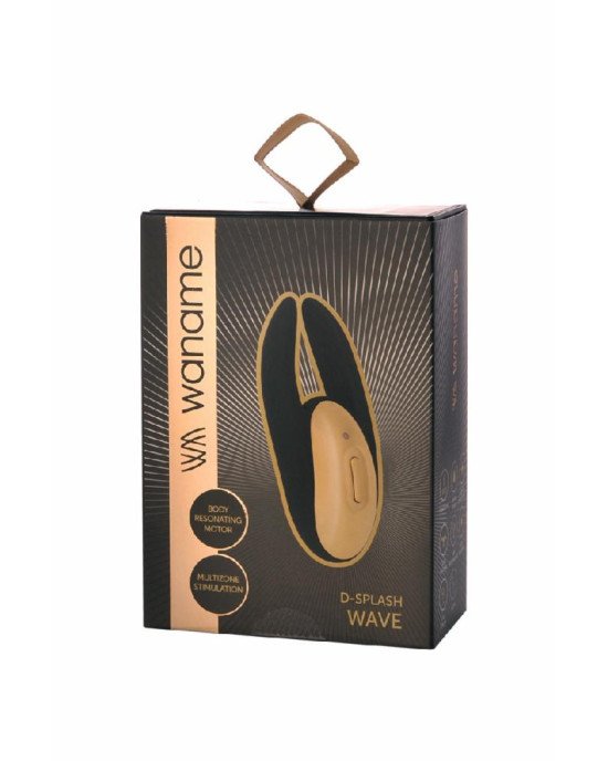 Вібратор Waname D-Splash Wave + Sensitivity Gel, 50 мл Вібратор Waname D-Splash Wave + Sensitivity Gel, 50 мл
