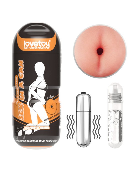 Мастурбатор - Sex In A Can Anus Lotus Tunnel Vibrating