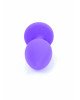 Анальна пробка - Jewellery Purple Silicon Plug Small Red Анальна пробка - Jewellery Purple Silicon Plug Small Red