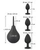 Набір анальних пробок - Black Velvets Anal Kit Набір анальних пробок - Black Velvets Anal Kit