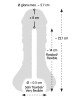 Насадка+мастурбатор - Nature Skin 2in1 Extension + Masturbator Насадка+мастурбатор - Nature Skin 2in1 Extension + Masturbator