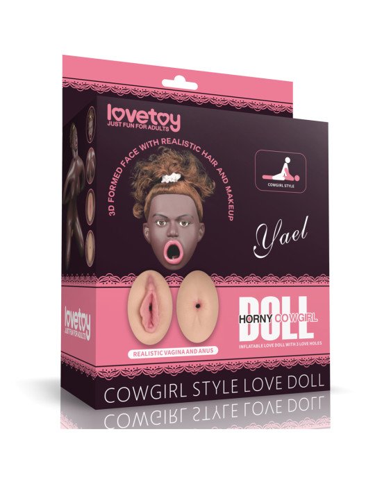 Надувна секс лялька - Cowgirl Style Love Doll Надувна секс лялька - Cowgirl Style Love Doll