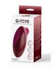 Кліторальний стимулятор - A-Toys Myrty Clitoral Vacuum Stimulator, burgundy, 9.8 cm Кліторальний стимулятор - A-Toys Myrty Clitoral Vacuum Stimulator, burgundy, 9.8 cm