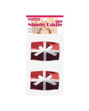 Пестіси - Reusable Christmas Sequin Square Nipple Pasties