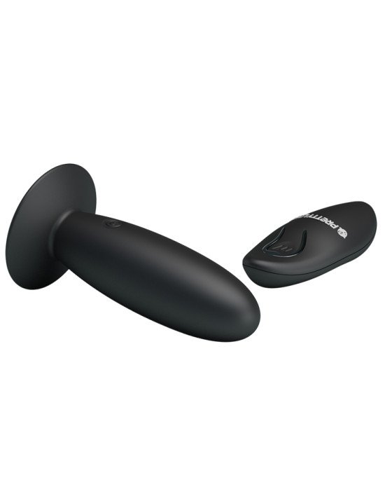 Анальна пробка - Pretty Love Remote Control Vibrating Plug Black Анальна пробка - Pretty Love Remote Control Vibrating Plug Black