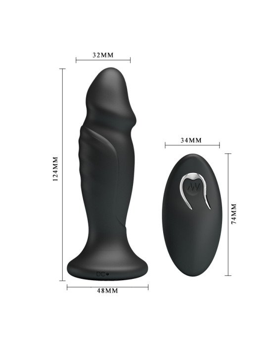 Анальна пробка - Mr.Play Powerfull Vibrating Anal Plug Анальна пробка - Mr.Play Powerfull Vibrating Anal Plug