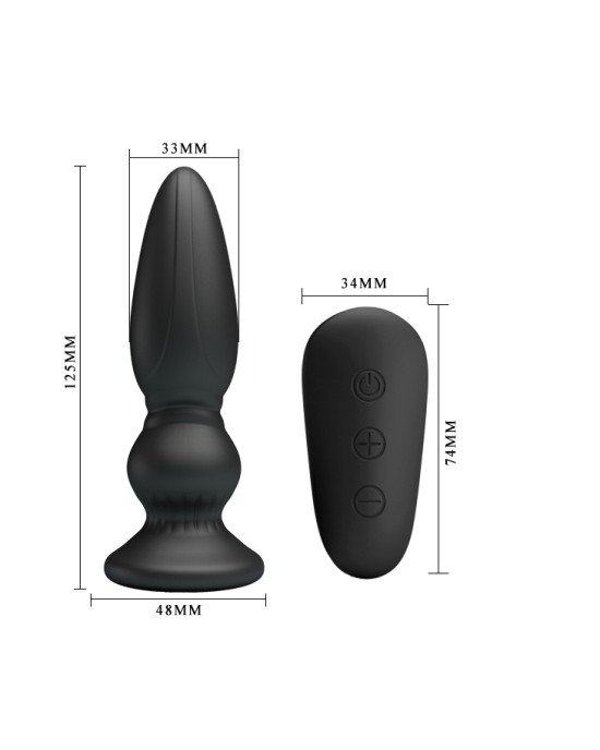 Масажер простати - Mr.Play Vibrating Prostate Massager Black Масажер простати - Mr.Play Vibrating Prostate Massager Black