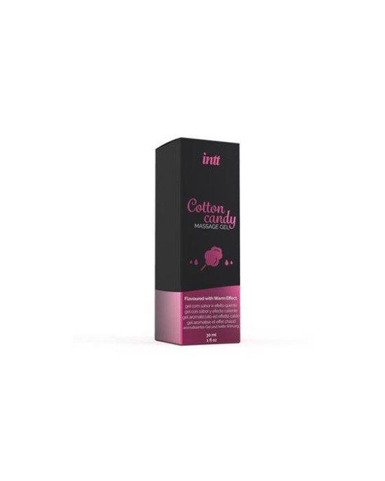 Гель для масажу - Intt Cotton Candy Massage Gel, 30 мл Гель для масажу - Intt Cotton Candy Massage Gel, 30 мл