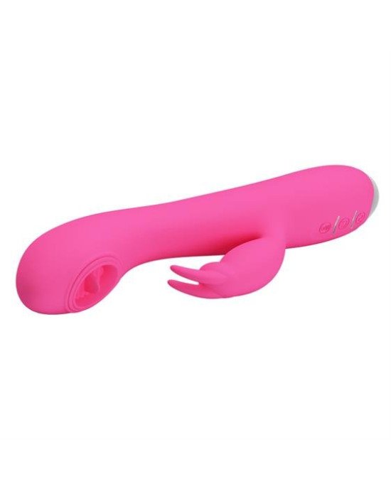 Вібратор - Pretty Love Rachel licking Vibrator Magenta Вібратор - Pretty Love Rachel licking Vibrator Magenta