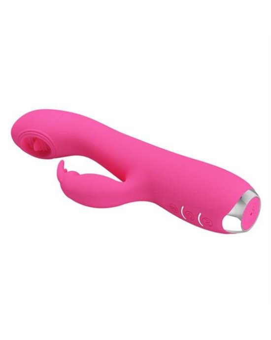 Вібратор - Pretty Love Rachel licking Vibrator Magenta Вібратор - Pretty Love Rachel licking Vibrator Magenta