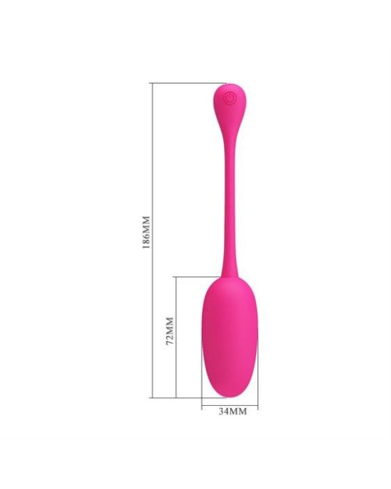 Віброяйце - Pretty Love Knucker Vibrating Egg Magenta Віброяйце - Pretty Love Knucker Vibrating Egg Magenta