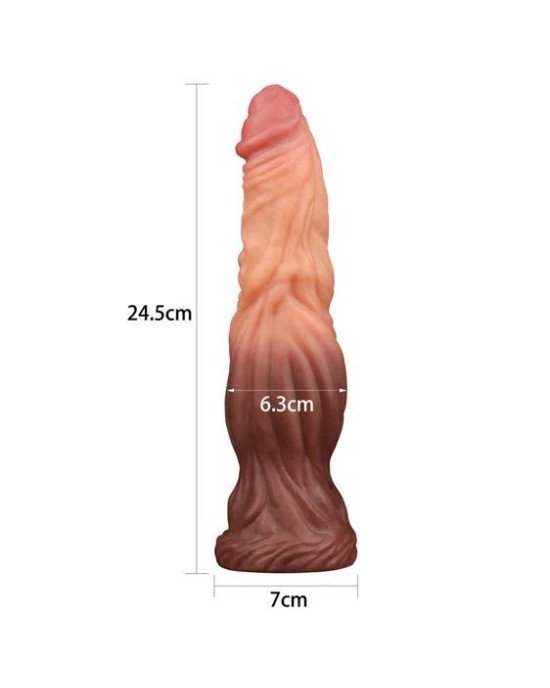 Фалоімітатор - Dual-Layered Silicone Cock 9.5 Фалоімітатор - Dual-Layered Silicone Cock 9.5