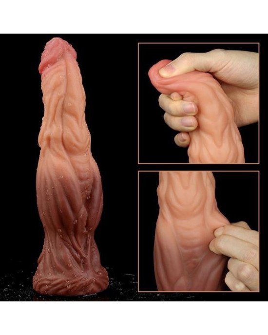 Фалоімітатор - Dual-Layered Silicone Cock 9.5 Фалоімітатор - Dual-Layered Silicone Cock 9.5