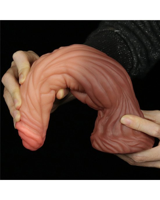 Фалоімітатор - Dual-Layered Silicone Cock 9.5 Фалоімітатор - Dual-Layered Silicone Cock 9.5