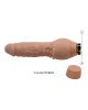 Вібратор - Barbara Clark Vibrator Flesh, 19,5 см