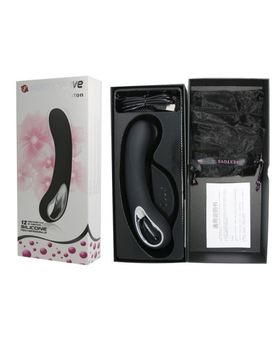 Вібратор - Pretty Love Alston Vibrator Black Вібратор - Pretty Love Alston Vibrator Black