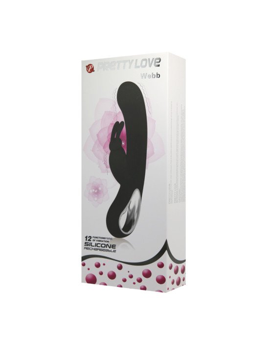 Вібратор - Pretty Love Webb Vibrator Black Вібратор - Pretty Love Webb Vibrator Black