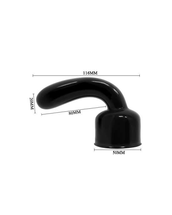 Насадка на вібромасажер - Power Head G Spot Pleaser Wand Massager Head Transparent Насадка на вібромасажер - Power Head G Spot Pleaser Wand Massager Head Transparent