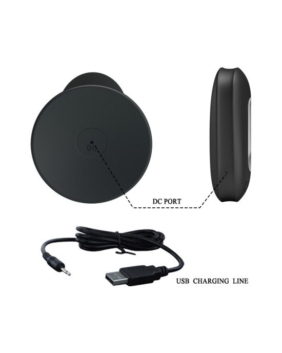 Анальна пробка - MR Play super-smooth vibrating butt plug Black Анальна пробка - MR Play super-smooth vibrating butt plug Black