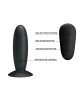 Анальна пробка - MR Play super-smooth vibrating butt plug Black Анальна пробка - MR Play super-smooth vibrating butt plug Black