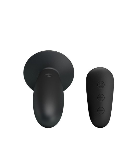 Анальна пробка - MR Play super-smooth vibrating butt plug Black Анальна пробка - MR Play super-smooth vibrating butt plug Black