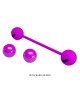 Вагінальні кульки - Pretty Love Kegel Ball III Purple Вагінальні кульки - Pretty Love Kegel Ball III Purple