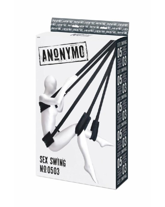 Секс-качеля - Anonymo Sex swing, Velour, black Секс-качеля - Anonymo Sex swing, Velour, black