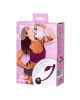 Вагінальні кульки - Wild cherry JOS pleasure ball with a ball inside and flexible tail Вагінальні кульки - Wild cherry JOS pleasure ball with a ball inside and flexible tail