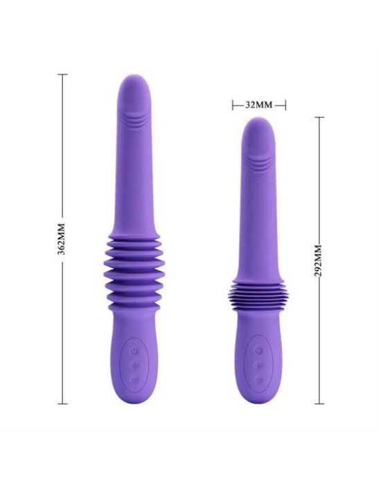 Вібратор - Pretty Love Pazuzu Up&Down purple 70cm