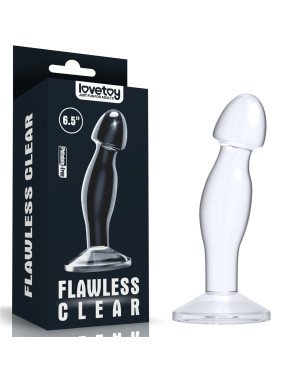 Анальна пробка - Flawless Clear Prostate Plug 6.5
